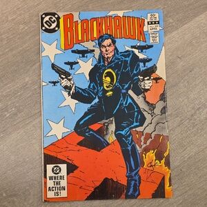 Blackhawk Comic Book - Blue and Red Cover
